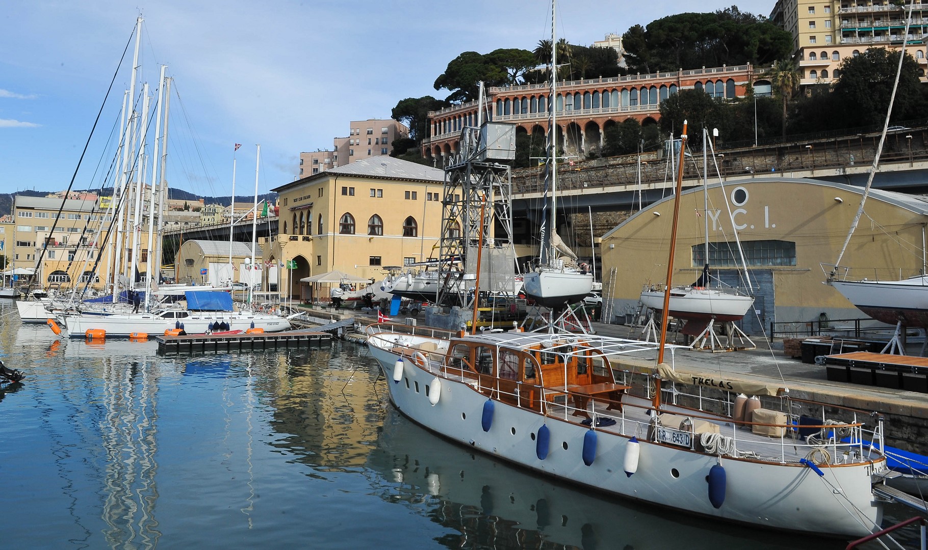 yacht club italiano porticciolo duca degli abruzzi genova